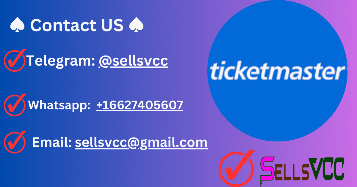 Buy Ticketmaster Account