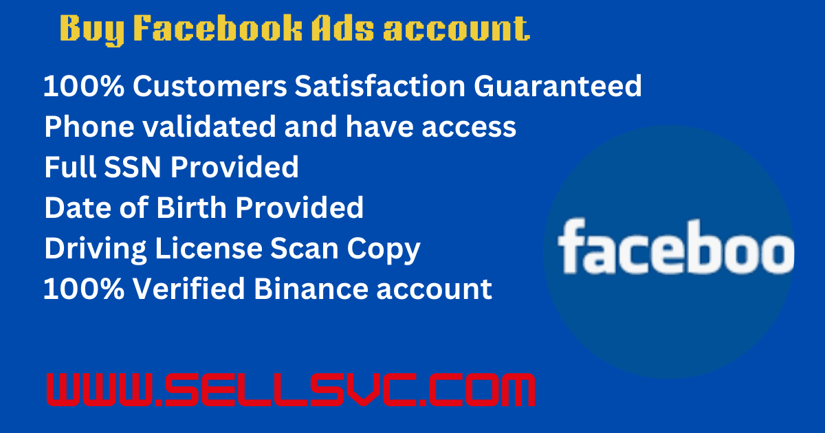 Buy Facebook Ads account