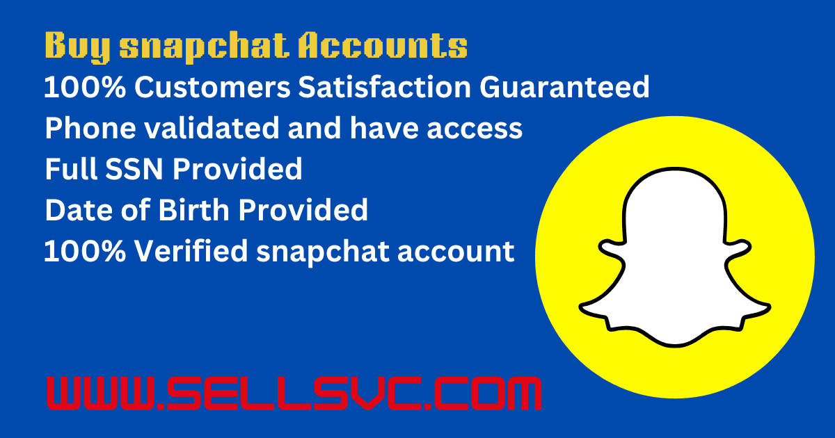 Buy Snapchat Accounts